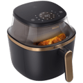 Philips Airfryer 3000-serie - Na342/00 Kijkvenster Rapidair Plus 72 L Tot 6 Personen Hetelucht Friteuse Zwart afbeelding 1