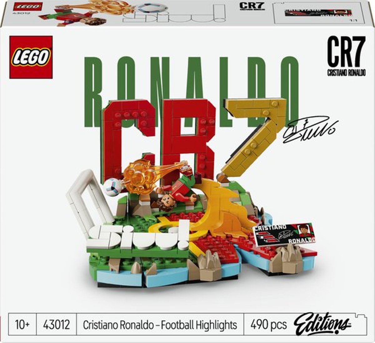 LEGO Editions - Cristiano Ronaldo - Voetbalhoogtepunten - 43012