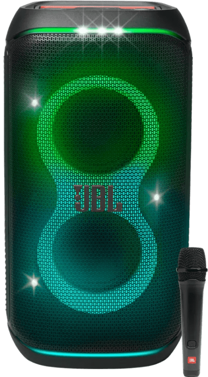 JBL Partybox Club 120 + Bedrade Microfoon