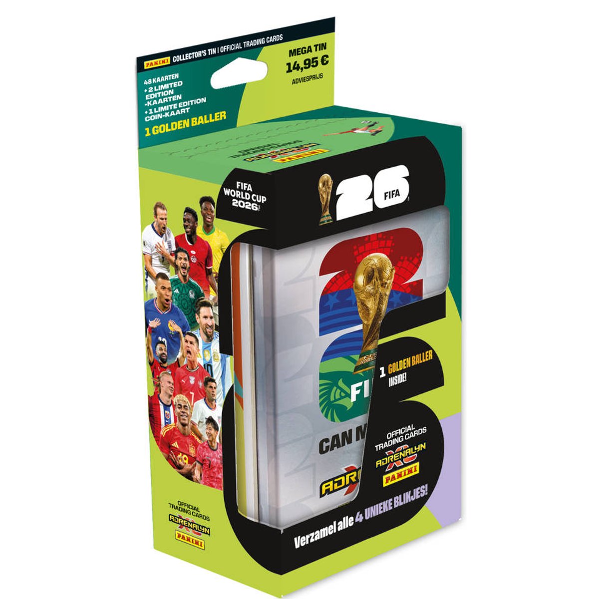 Adrenalyn XL FIFA World Cup 2026 TCG Mega Tin