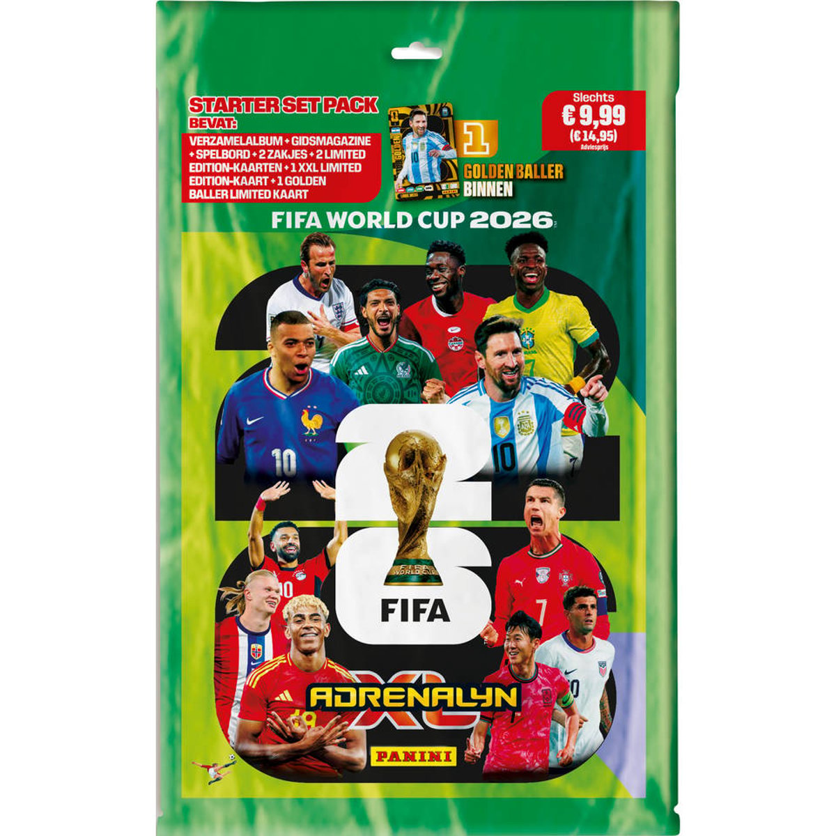 Adrenalyn XL FIFA World Cup 2026 TCG Starter Pack
