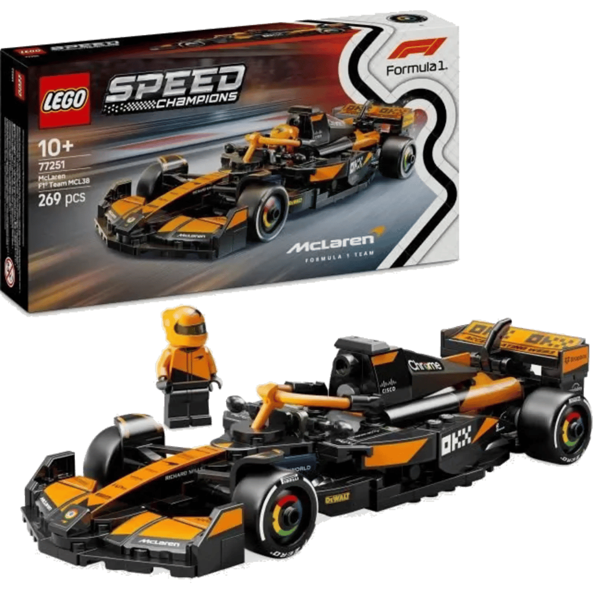 LEGO SPEED CHAMPIONS 77251 McLaren F1 Team