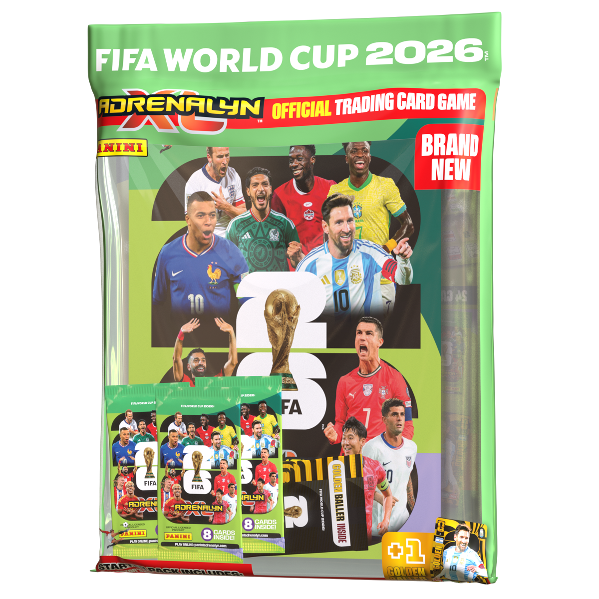 Adrenalyn XL FIFA World Cup 2026 TCG Starter Pack