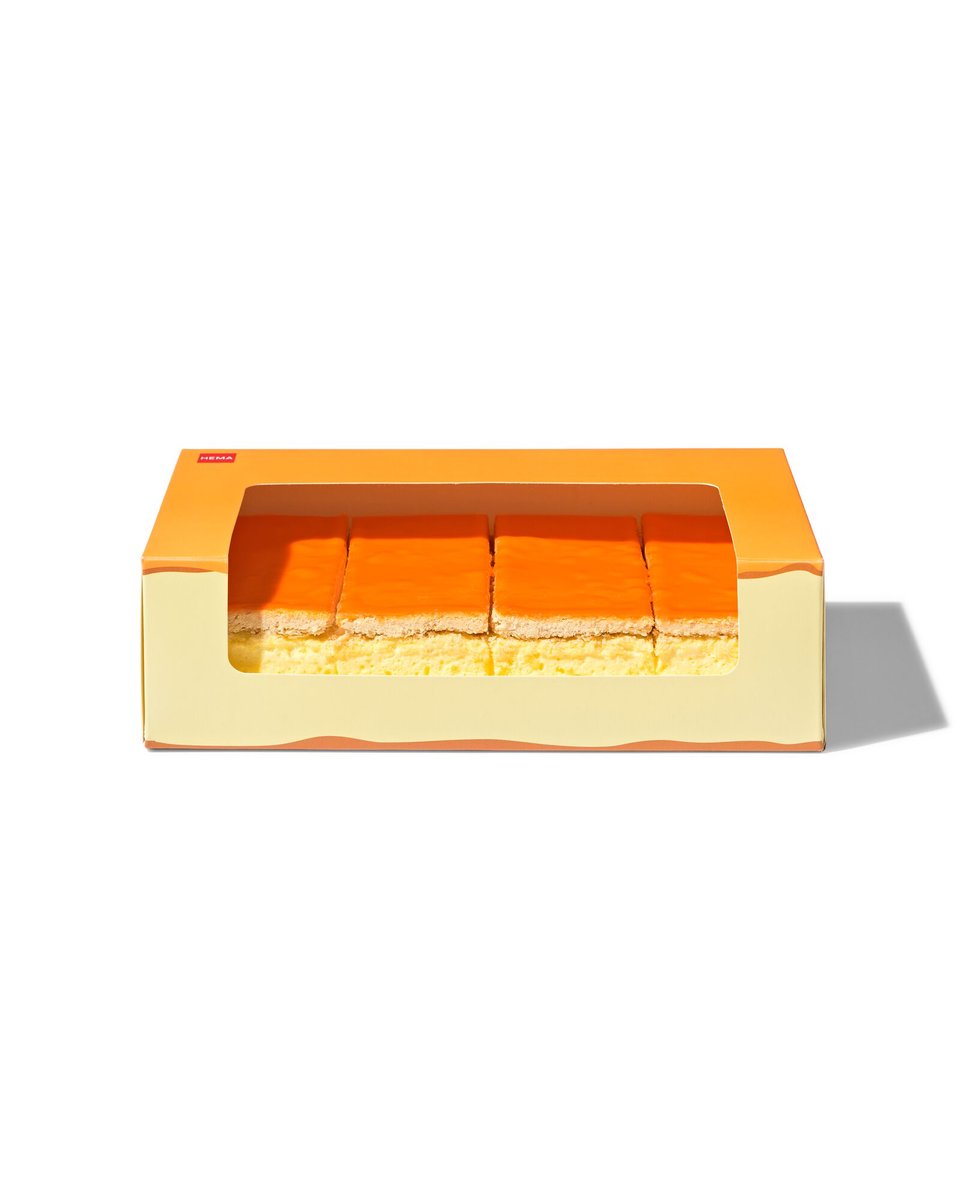 oranje tompouce WK 4 stuks
