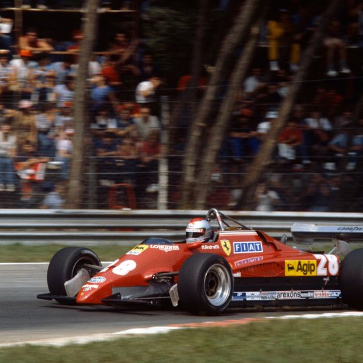 PHOTO A.008516 MARIO ANDRETTI FERRARI GP F1 1972 GRAND PRIX WATKINS