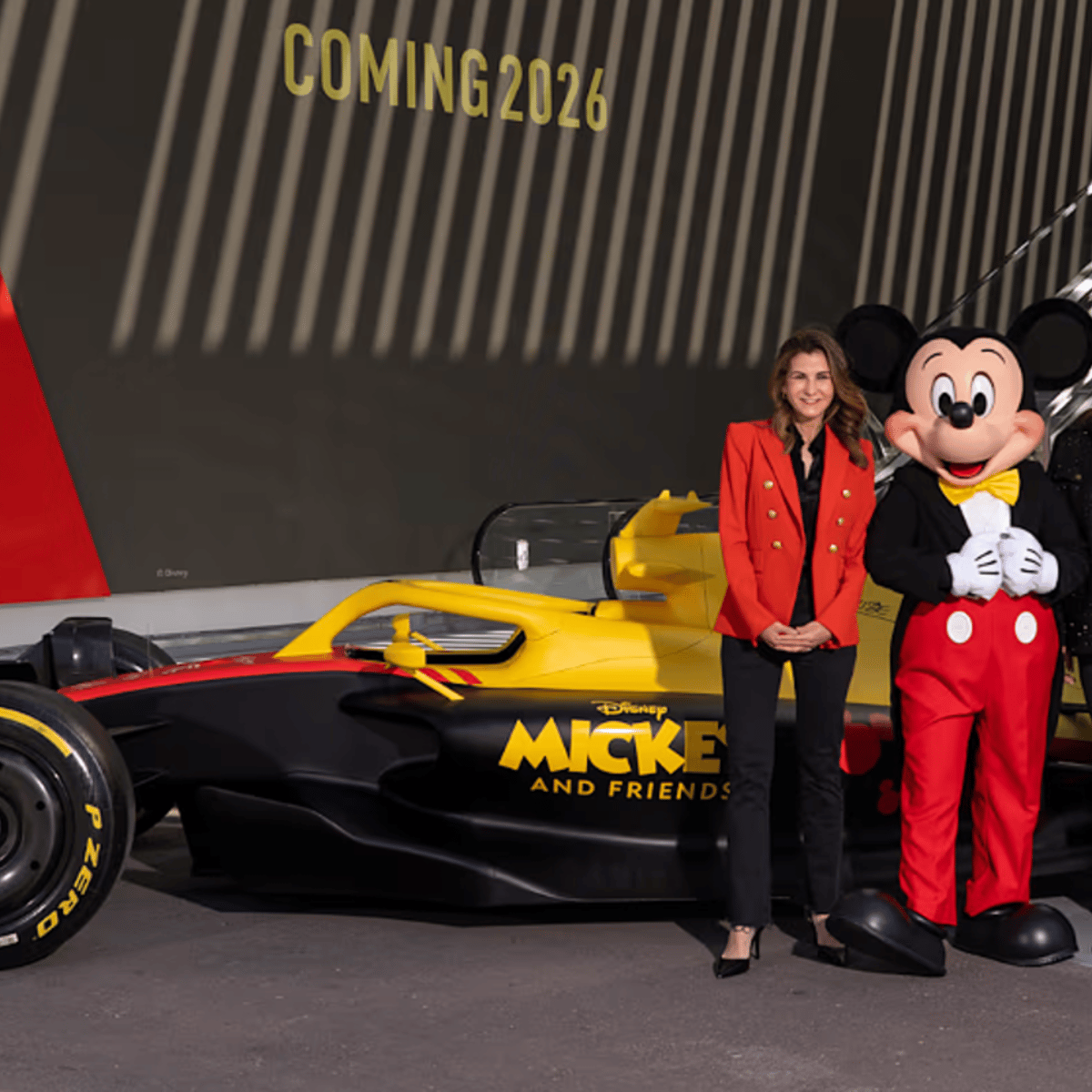 F1 partners with Mickey Mouse in NEW deal - GPFans.com F1 ミッキーマウス あーら様