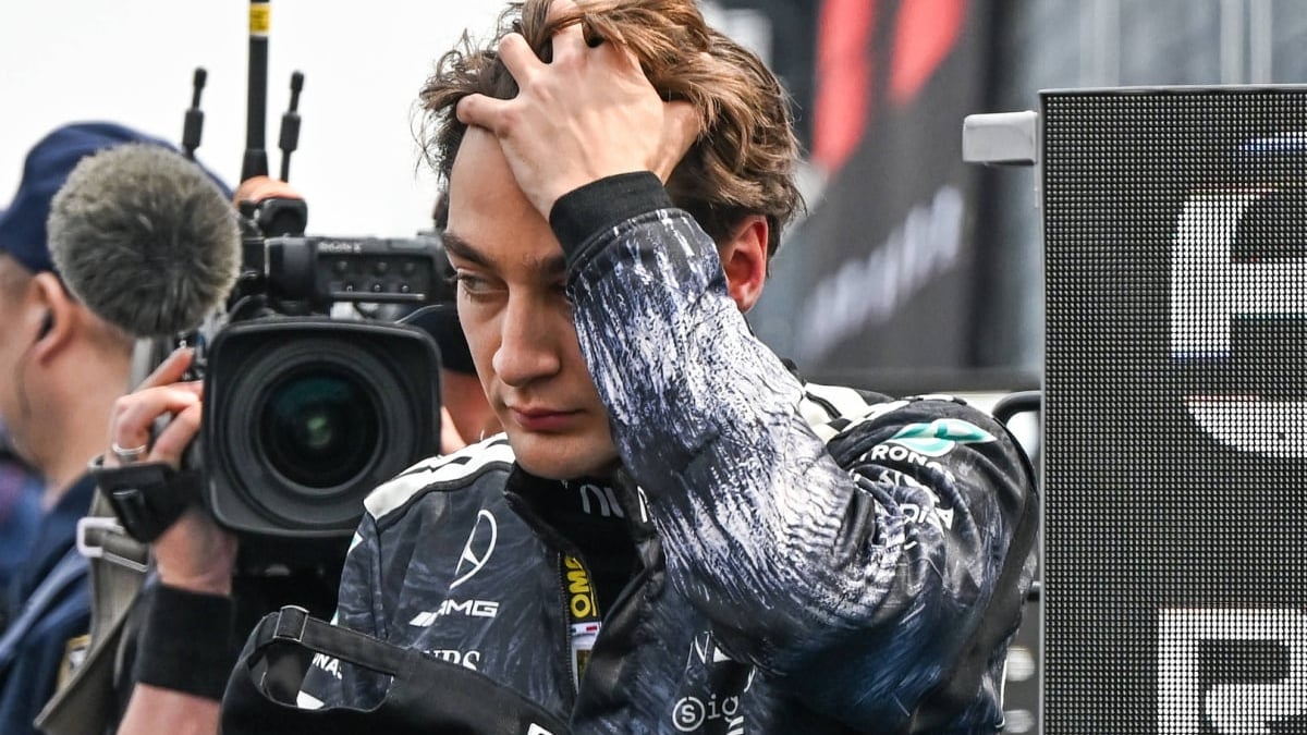 George Russell hit by Mercedes F1 reality check: 'Think ...