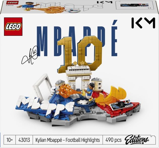 Lego Edition Sports 43013 Kylian Mbappé – Voetbalhoogtepunten