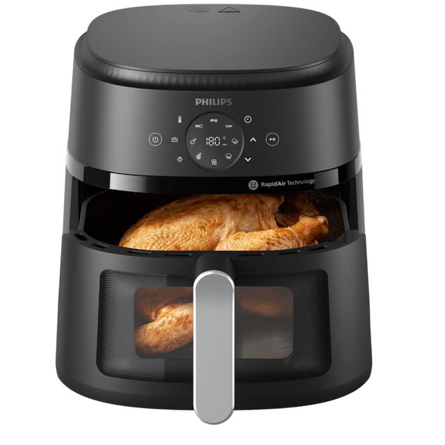 Philips Airfryer 2000-serie NA321/00 Heteluchtfriteuse Zwart