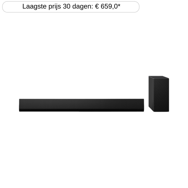 LG DSG10TY Soundbar Zwart