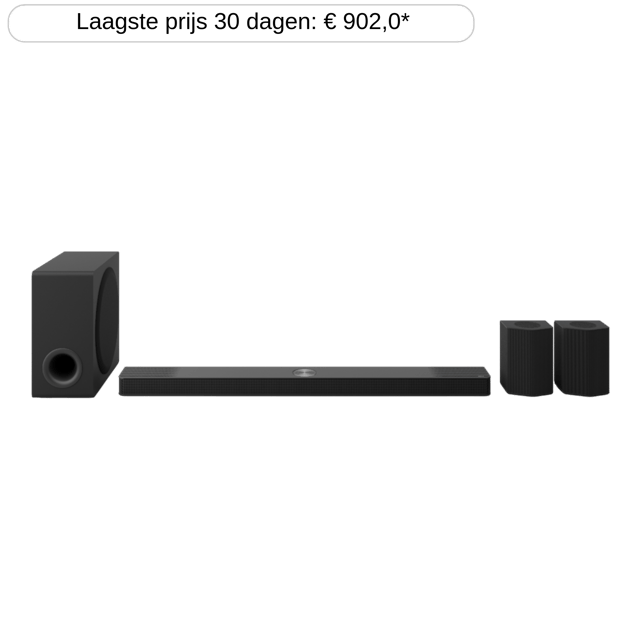 LG DS95TR Soundbar Zwart
