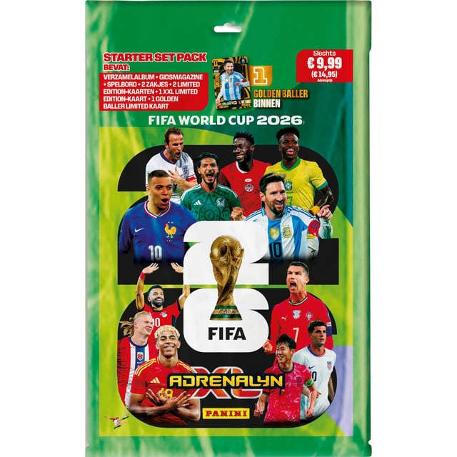 Adrenalyn XL FIFA World Cup 2026 TCG Starter Pack