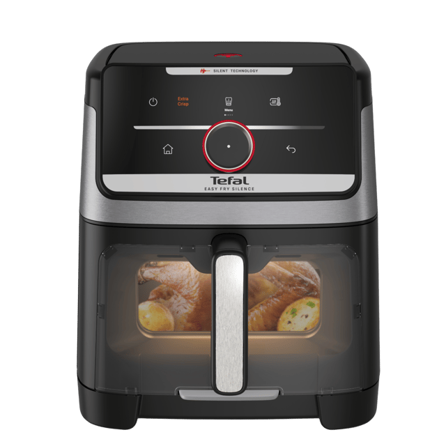 Tefal Ey876d Easy Fry Smart&silence - Airfryer Zwart 1800 W Aantal Frituurmanden: 1
