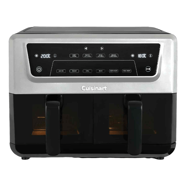Cuisinart Dual Basket Air Fryer Ss Wndw - Heteluchtfriteuse Zilver 10.4 L 2400 W Aantal Frituurmanden: 2