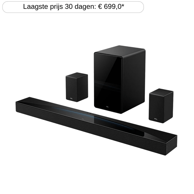 TCL Q85H Pro Soundbar Dark Titanium