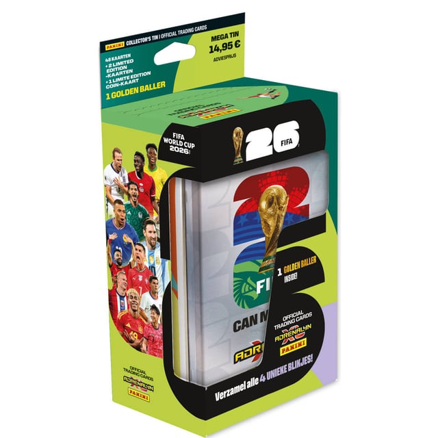 Adrenalyn XL FIFA World Cup 2026 TCG Mega Tin