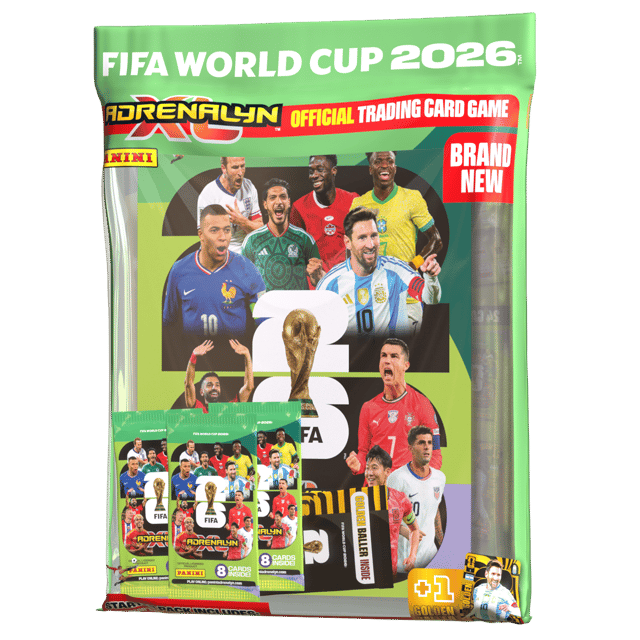 Adrenalyn XL FIFA World Cup 2026 TCG Premium Gold Blister