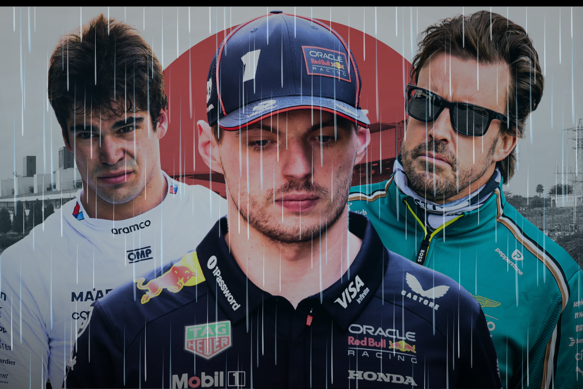 Max Verstappen, Fernando Alonso, Lance Stroll, Japan, Rain, Social