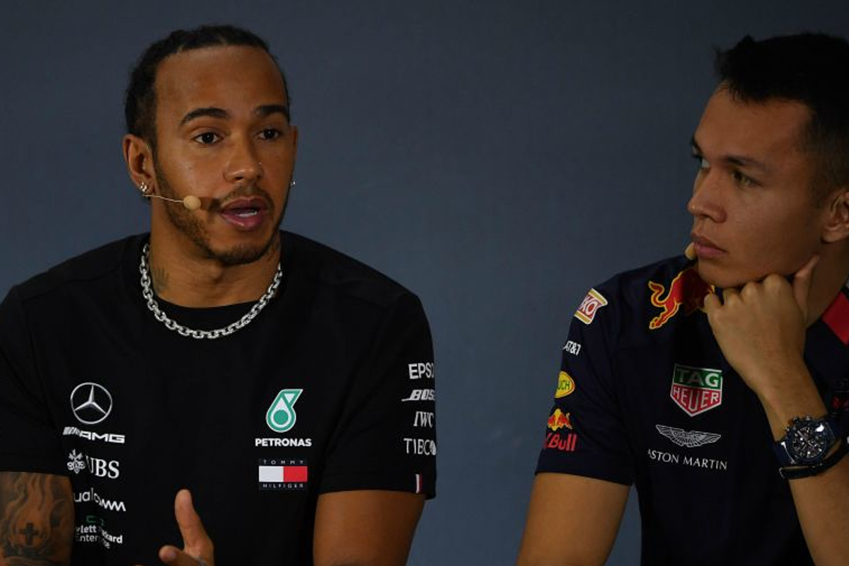 Hamilton backs Albon for Red Bull seat