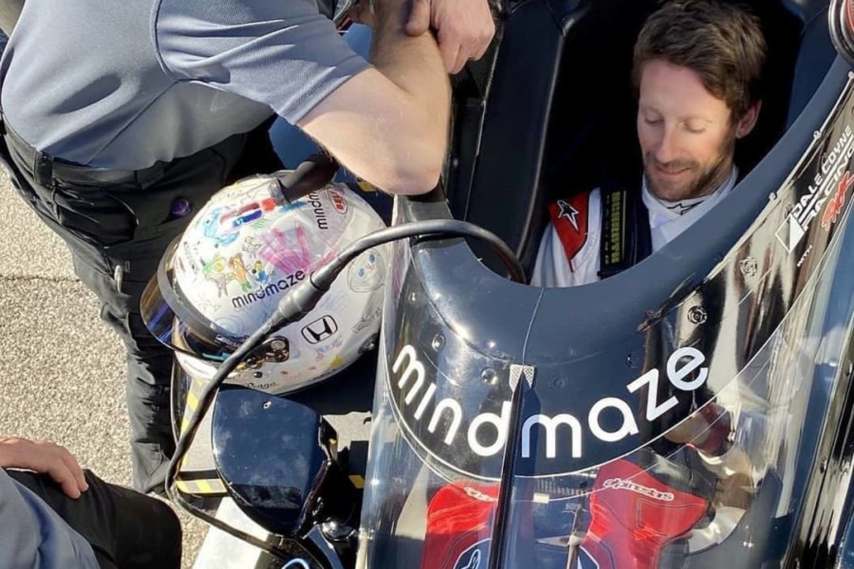 "Phoenix" Grosjean ready for maiden IndyCar test