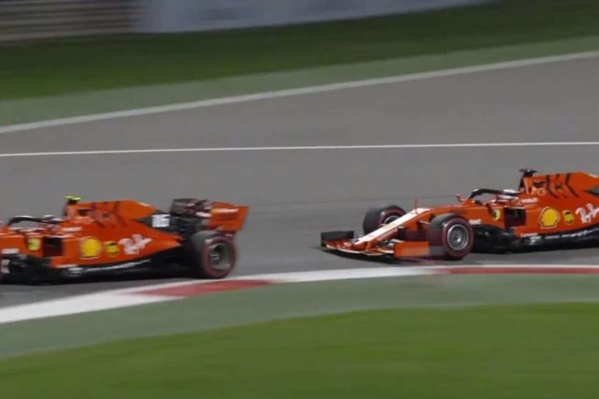 VIDEO: Leclerc speeds past Vettel to claim the lead in Bahrain!