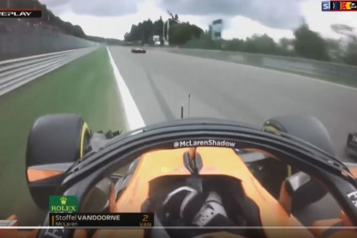 VIDEO: SCARY near-miss with Mercedes leaves Vandoorne in barriers