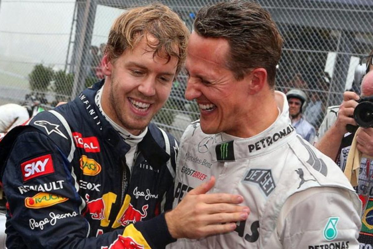 Vettel confirms never visiting Schumacher