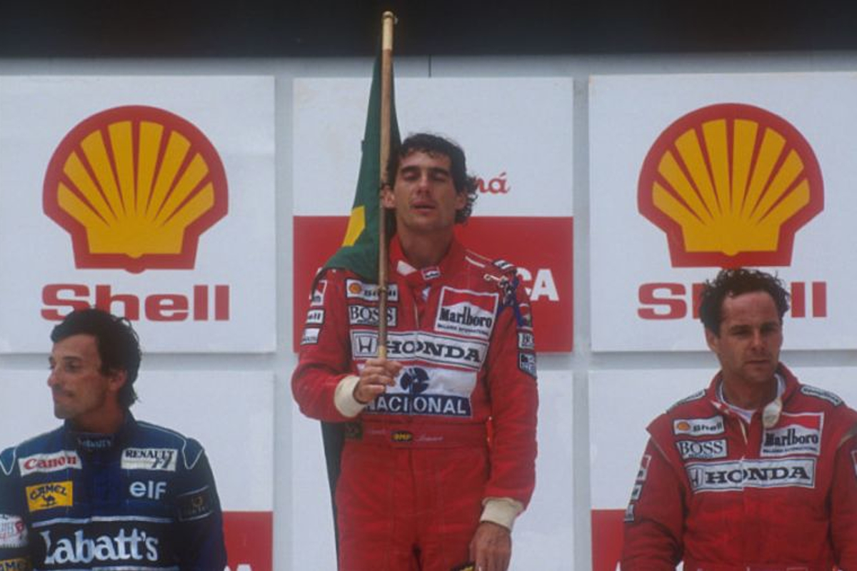 VIDEO: On this day - Senna scores first home victory!