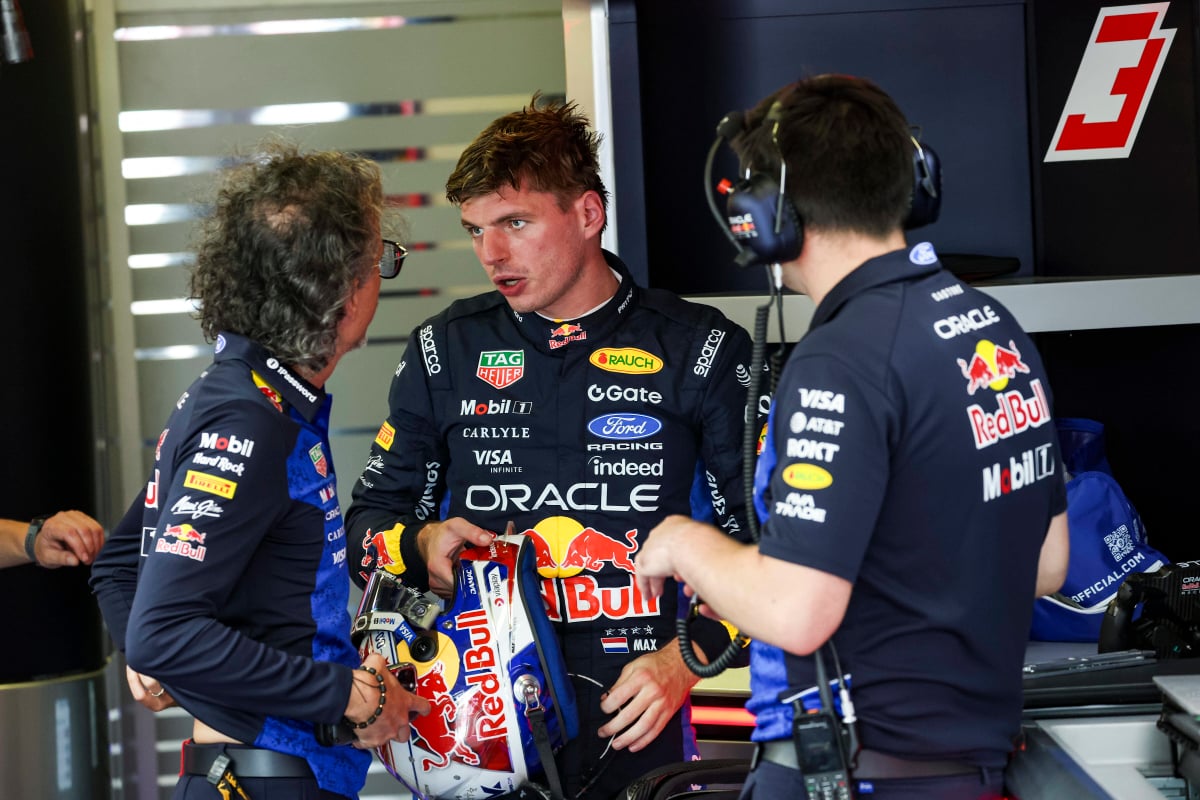 Verstappen and Mekies in Baku