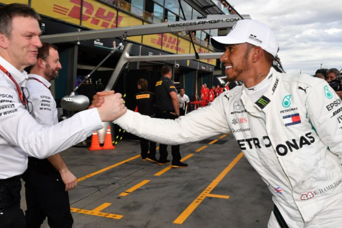 Mercedes happy despite 'f*cking sh*t' Mexican GP