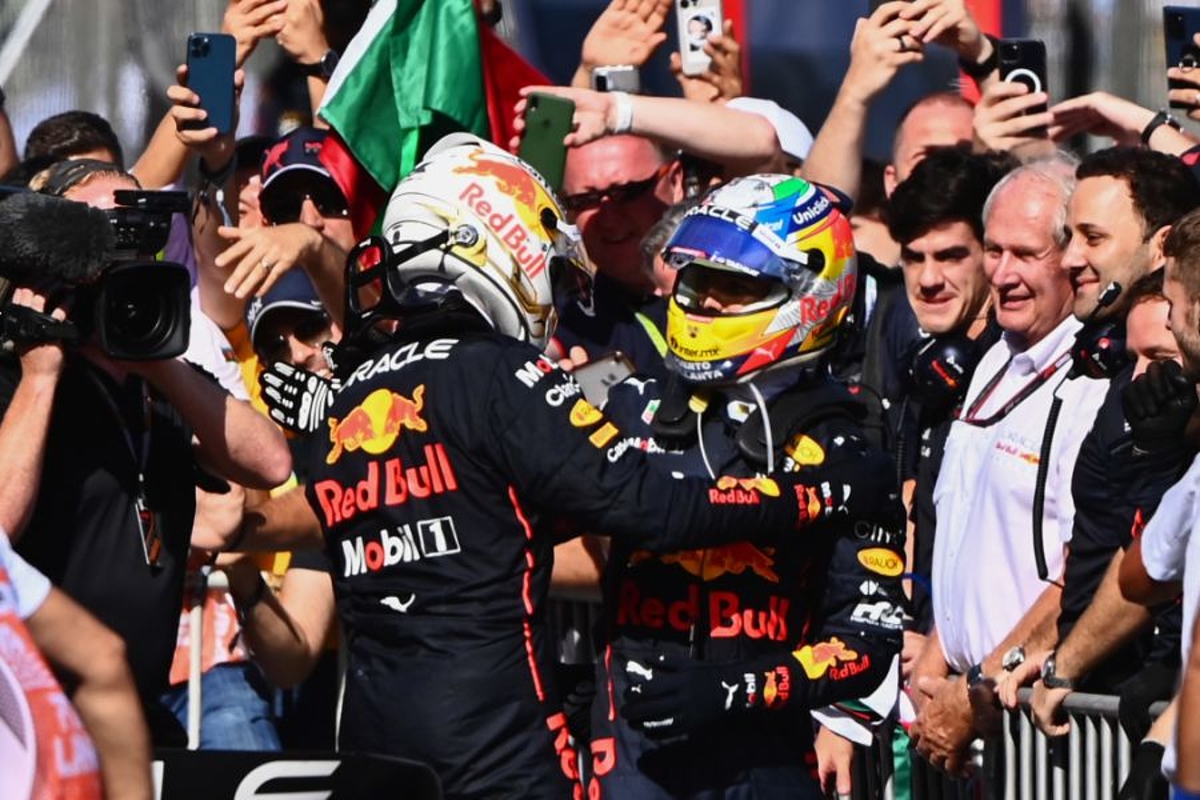 Verstappen: Mi relación con Checo es la mejor que he tenido en la F1