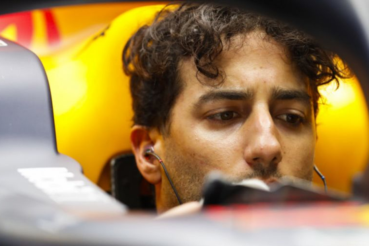 Ricciardo PUNCHES hole in wall after COTA DNF
