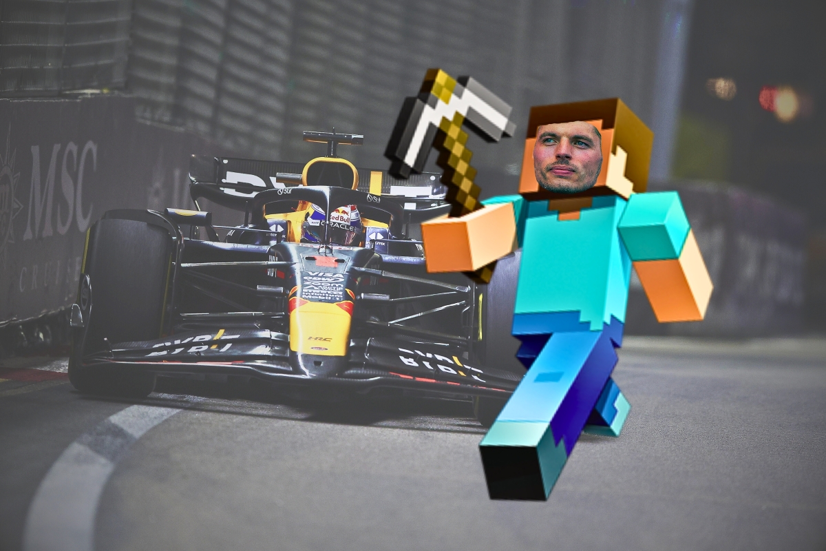 Verstappen geniet van herfststop: 'Ben heel goed in diamanten vinden in Minecraft'