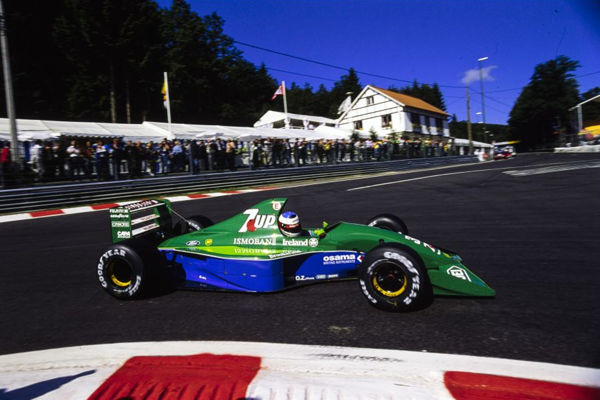 Eerste F1-auto Michael Schumacher wederom te koop aangeboden