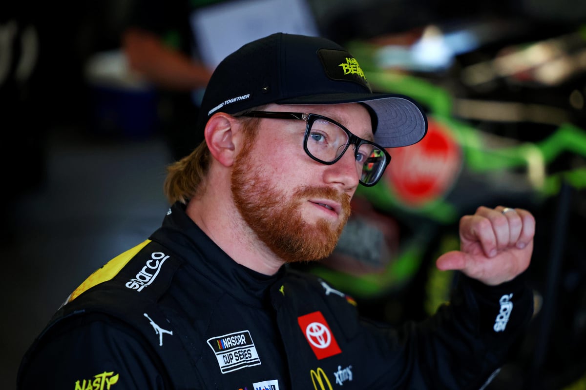 A generic image of NASCAR driver Tyler Reddick