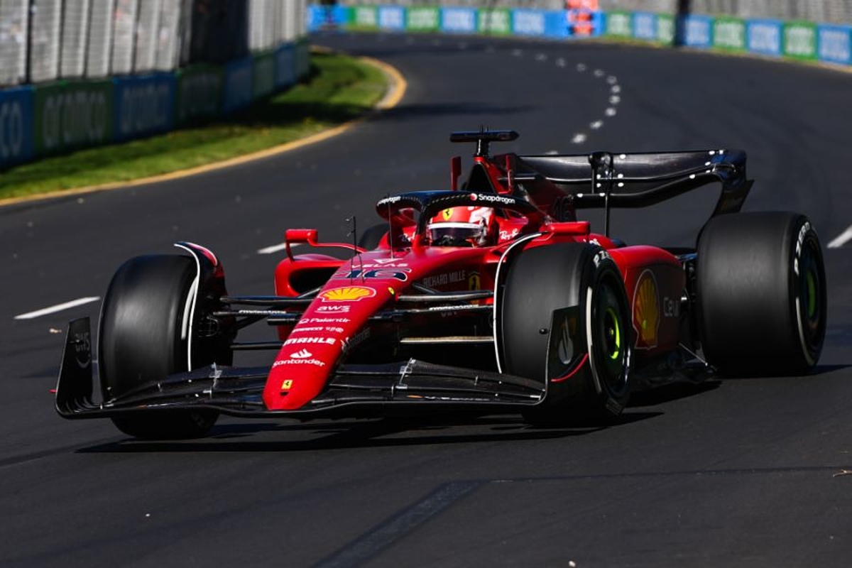 Charles Leclerc, pole en Australia; Fernando Alonso chocó