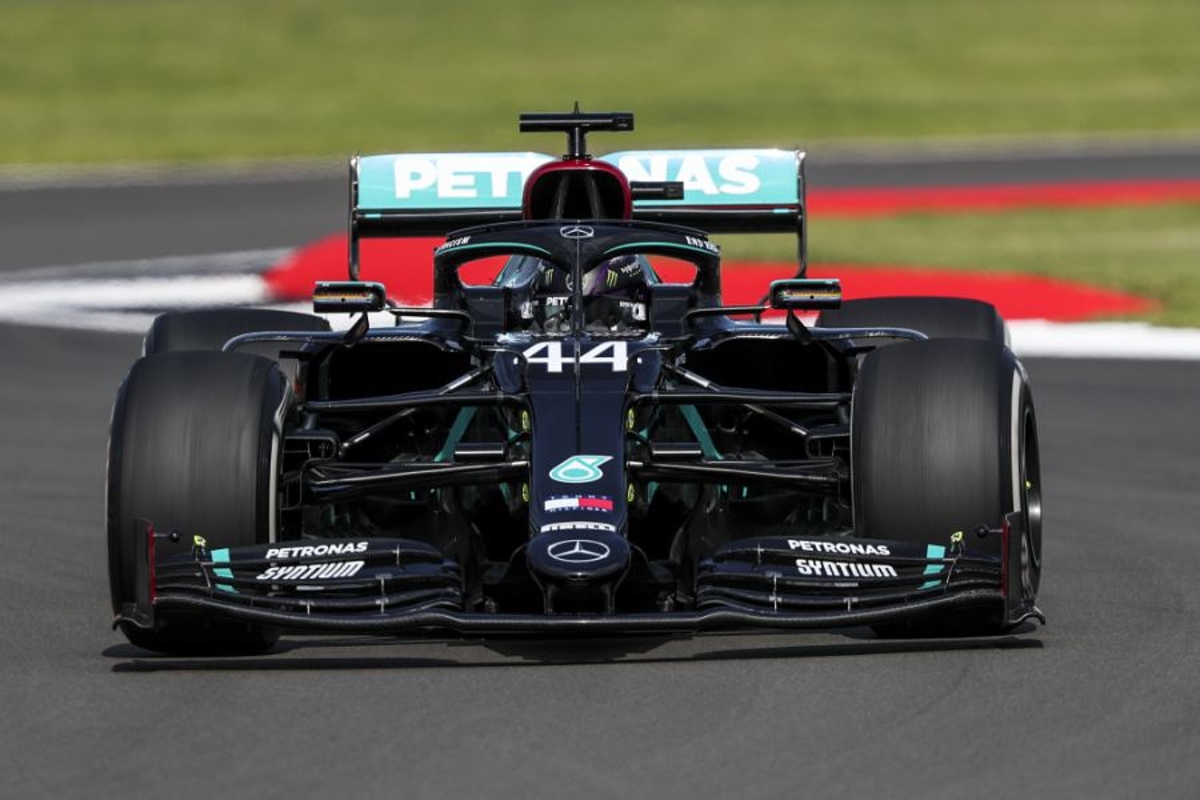 Hamilton: Silverstone qualifying "like juggling balls whilst you're on a moving plate"