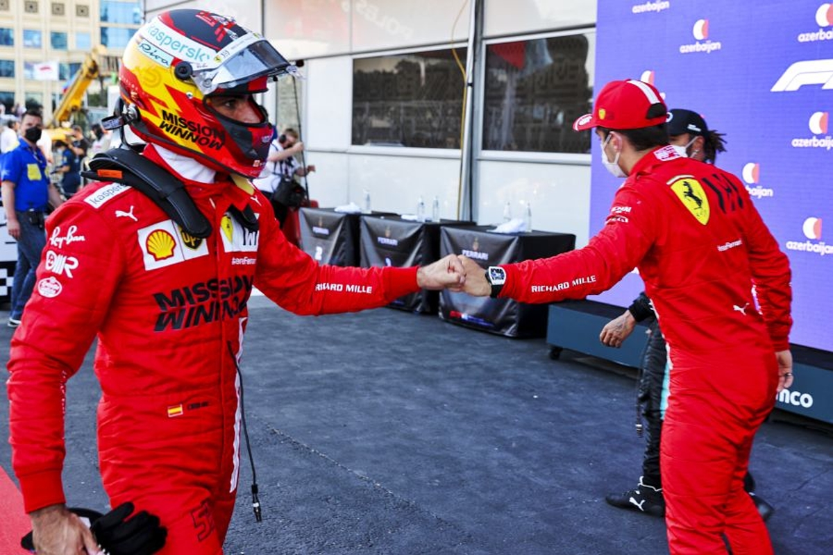 Ferrari's surprise Baku pole undermined by Sainz crash - Binotto