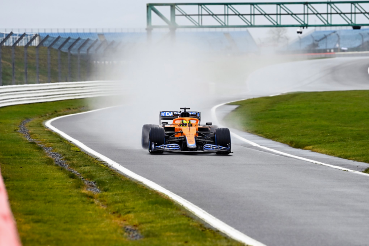 Ricciardo and Norris shakedown the McLaren MCL35M - in pictures