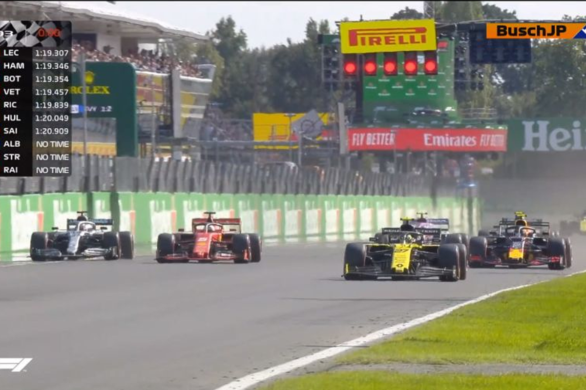 VIDEO: Monza Q3 farce in full