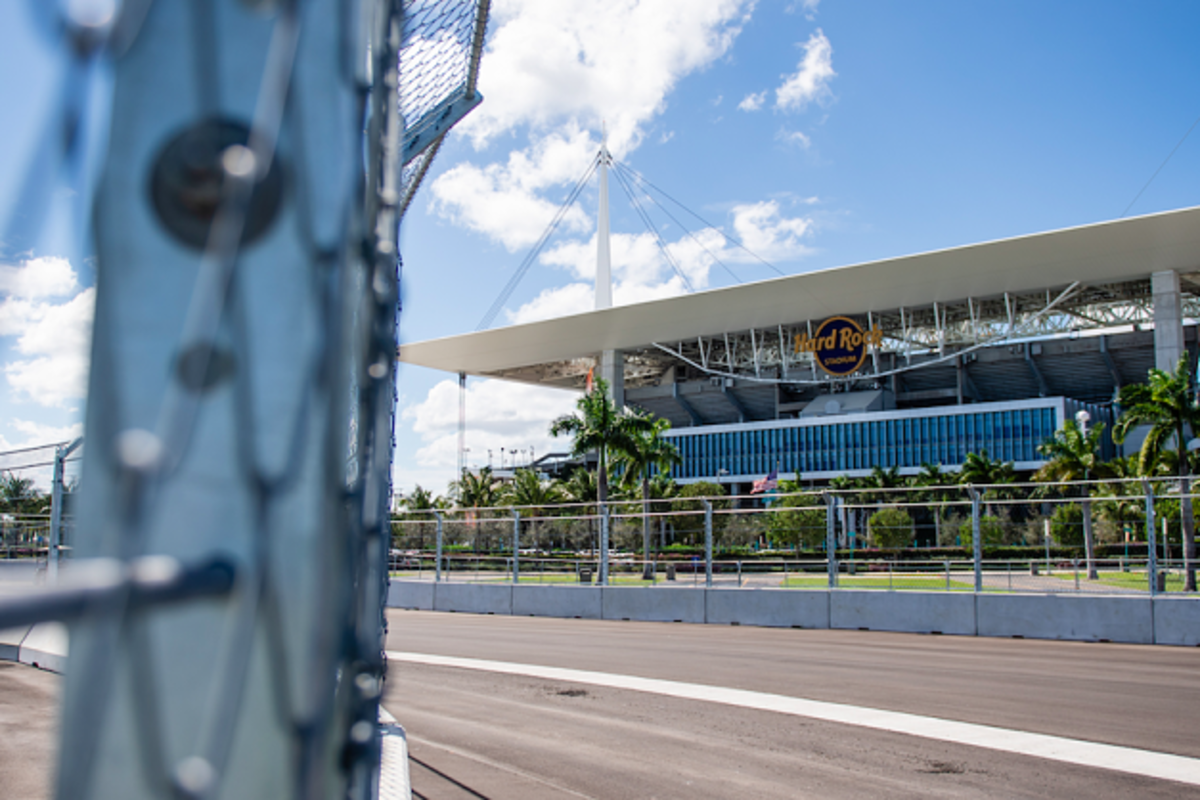 F1 faces Miami crisis as Hamilton secures first win of year - GPFans F1 Recap