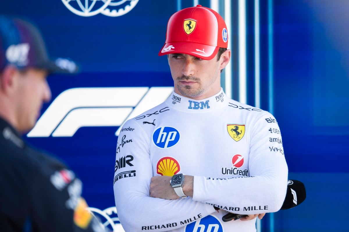 Leclerc after P3 in Sprint Miami