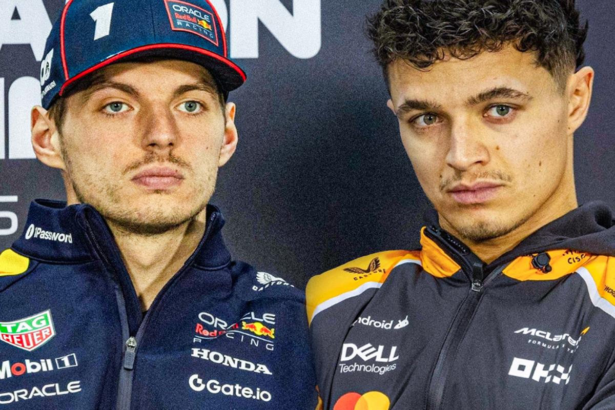 Norris na verslaan Verstappen: 'Het was stressvol, Max was erg snel'