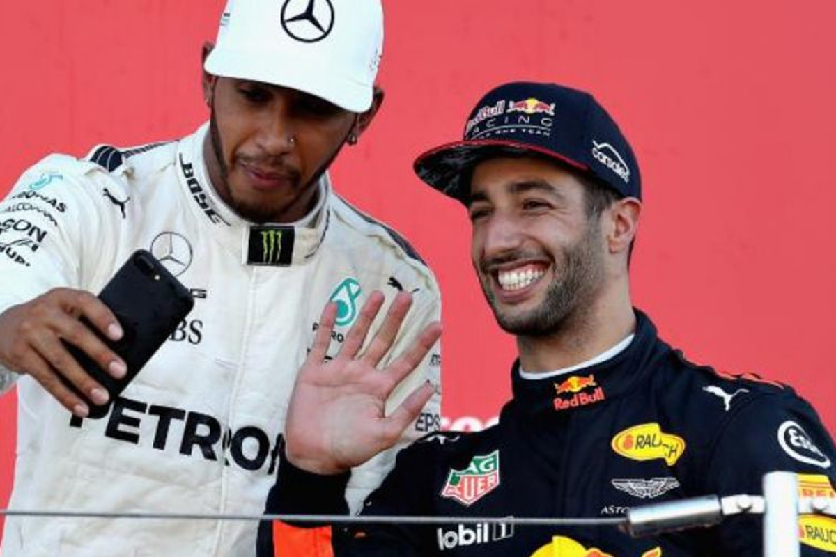 Ricciardo would relish having Hamilton as team-mate