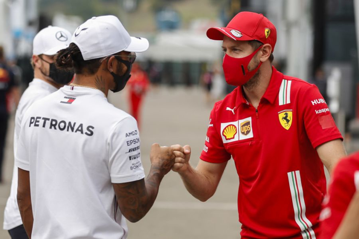 Vettel over 91ste overwinning Hamilton: "Respect, maar Schumacher de beste"