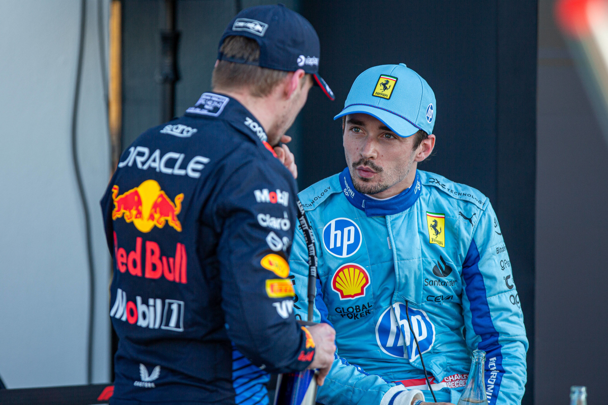 Leclerc derde na "tricky" start in Miami: 'Dacht dat ik met Red Bull ging crashen'