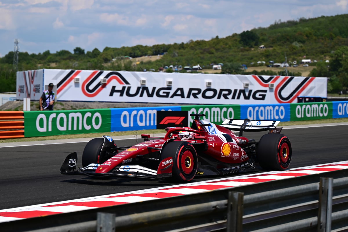Charles Leclerc, Hungary GP, Ferrari, 2025, Generic