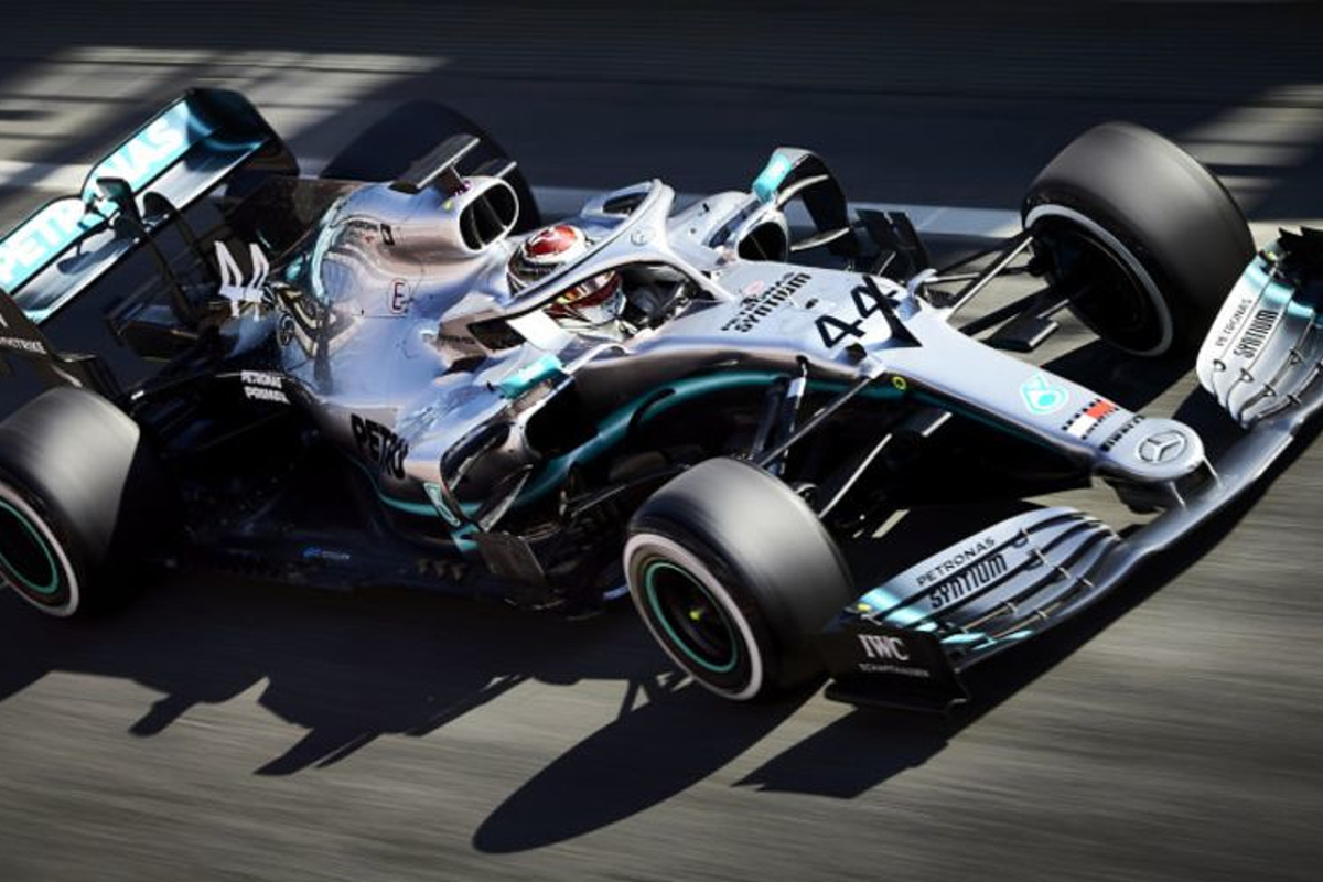 Mercedes car completely changed for test two
