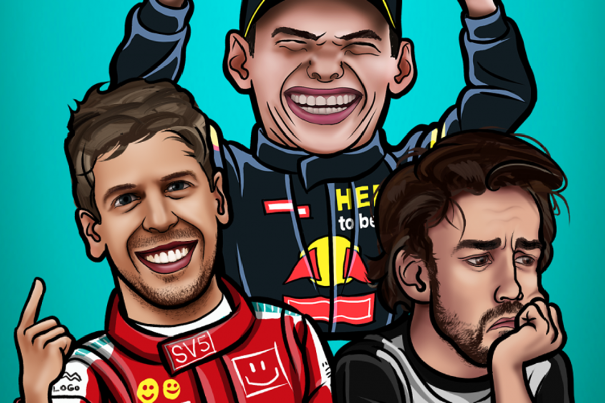 Hilarische Whatsapp-gesprekken tijdens het nieuwe seizoen met deze F1-stickers