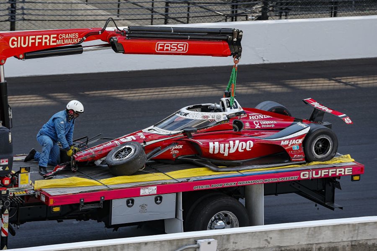 Pigot returns home after heavy Indy 500 crash